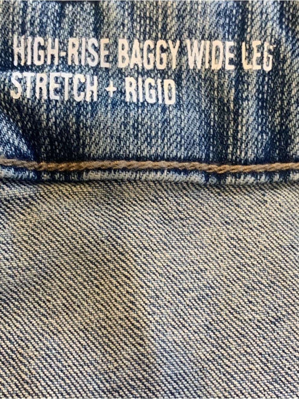 Torrid High Rise Baggy Wide Leg Tie Belt Jean Stretch + Rigid Size 20R - Picture 8 of 13